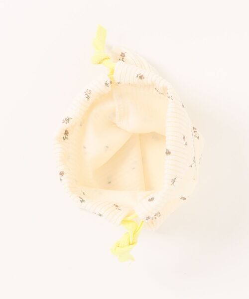 TONE SELECT GOODS（トーンセレクトグッズ）の「【urge select】小花柄 ナチュラルカラー コーデュロイ 巾着ポーチ（ポーチ・レディース・ホワイト/ブラウン/ピンク・FREE）」の6枚目の写真