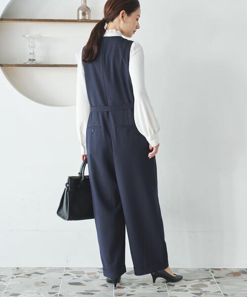 URBAN RESEARCH（アーバンリサーチ）の「『2サイズ展開』ベルト付きオールインワン（その他パンツ・レディース・ブラック/ネイビー・38/36）」の9枚目の写真