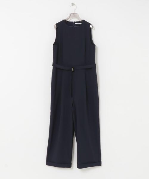 URBAN RESEARCH（アーバンリサーチ）の「『2サイズ展開』ベルト付きオールインワン（その他パンツ・レディース・ブラック/ネイビー・38/36）」の13枚目の写真