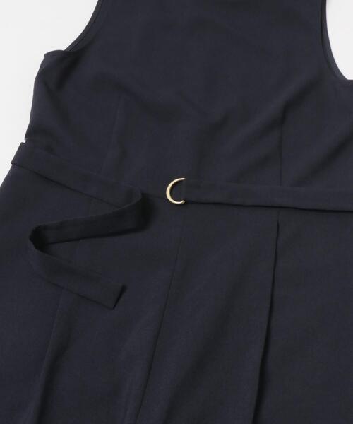 URBAN RESEARCH（アーバンリサーチ）の「『2サイズ展開』ベルト付きオールインワン（その他パンツ・レディース・ブラック/ネイビー・38/36）」の14枚目の写真