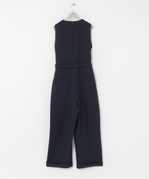 URBAN RESEARCH（アーバンリサーチ）の「『2サイズ展開』ベルト付きオールインワン（その他パンツ・レディース・ブラック/ネイビー・38/36）」の16枚目の写真