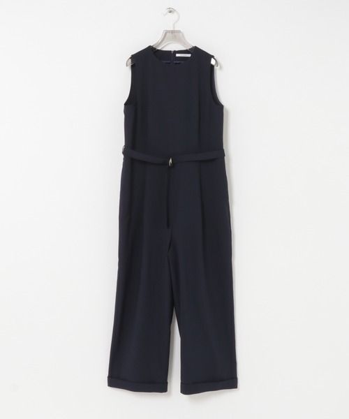 URBAN RESEARCH（アーバンリサーチ）の「ベルト付きオールインワン（その他パンツ・レディース・ブラック/ネイビー・38/36）」の18枚目の写真