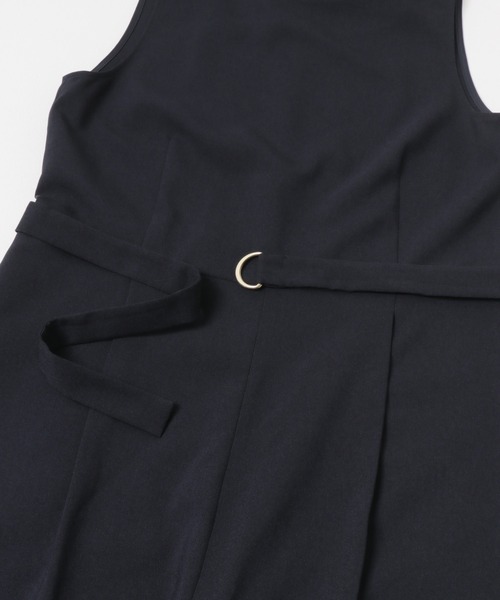 URBAN RESEARCH（アーバンリサーチ）の「ベルト付きオールインワン（その他パンツ・レディース・ブラック/ネイビー・38/36）」の19枚目の写真