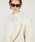 PRANK PROJECT�i�v�����N�v���W�F�N�g�j�́u�X�N�G�A���[�X�J���[ / Square Lace Collar�i�t���݁j�v�b�z���C�g