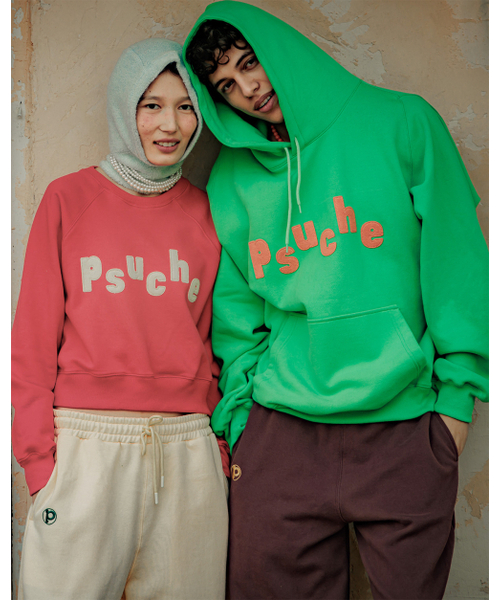 PSUCHE(プシュケ)の「LOGO OVERFIT HODDIE_PEA GREEN(パーカー・レディース・その他・MEDIUM/LARGE)」の10枚目の写真