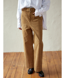 LARGO（ラルゴ）の「Pocket wide pants (brown)（その他パンツ）」