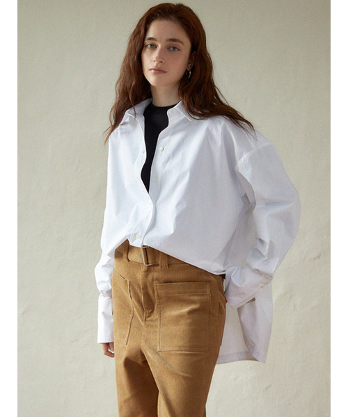 LARGO(ラルゴ)の「Pocket wide pants (brown)(その他パンツ・レディース・その他・SMALL/MEDIUM)」の3枚目の写真