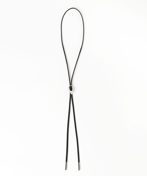 HARE（ハレ）の「【MADE IN JAPAN】レザーループタイ(HARE)（ネックレス・メンズ・ブラック・FREE）」の7枚目の写真