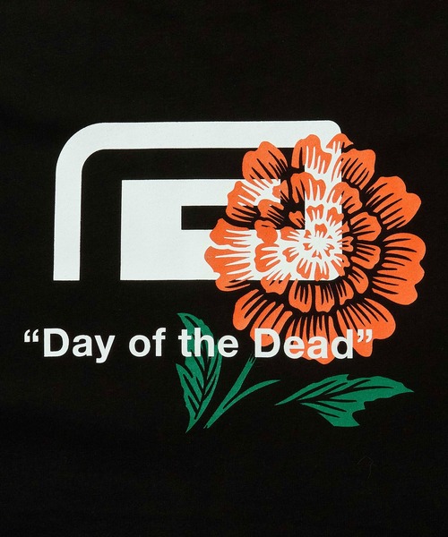 reversal.dogi.design.works（リバーサル・ドーギ・デザイン・ワークス）の「＜reversal/リバーサル＞CALAVERA OVER SIZE COTTON TEE（Tシャツ/カットソー・メンズ・ブラック/ホワイト・X-LARGE/MEDIUM/LARGE/XX-LARGE）」の7枚目の写真