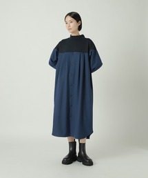 ZUCCa | シャツドッキングジャージィー / ワンピース / S(ワンピース)