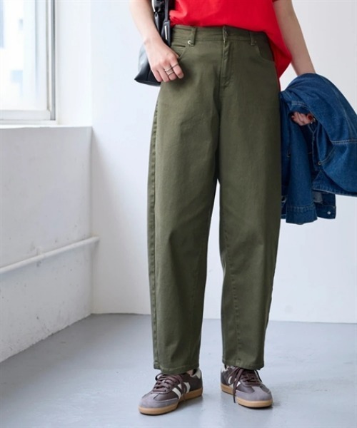 nissen（ニッセン）の「すごのびストレッチツイルカーブパンツ（ゆったりヒップ）＜大きいサイズ有＞（その他パンツ・レディース・モカ/ライトベージュ/カーキ/ブラック・LL/L/M/S）」の9枚目の写真