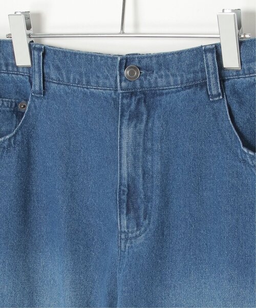 NO NEED(ノーニード)の「フレアデニムパンツ(デニムパンツ・メンズ・ネイビー/ブラック/サックスブルー・M/L/LL)」の4枚目の写真