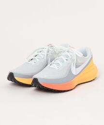 NIKE（ナイキ）の「NIKE ナイキ REVOLUTION 8【軽量】メンズスニーカー ランニングシューズ(レボリューション8) HJ9198-104 オフホワイト/ホワイト/ウルフグレー/トパーズゴールド（スニーカー）」