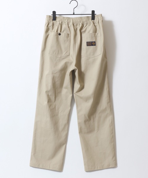 U.S. POLO ASSN.(ユーエスポロアッスン)の「U.S. POLO ASSN./ユーエスポロアッスン ワンポイント刺繍 ツイル 2タック ワイドパンツ イージーパンツ(チノパンツ・メンズ・ベージュ/ブラック/アイボリー・L/M)」の9枚目の写真