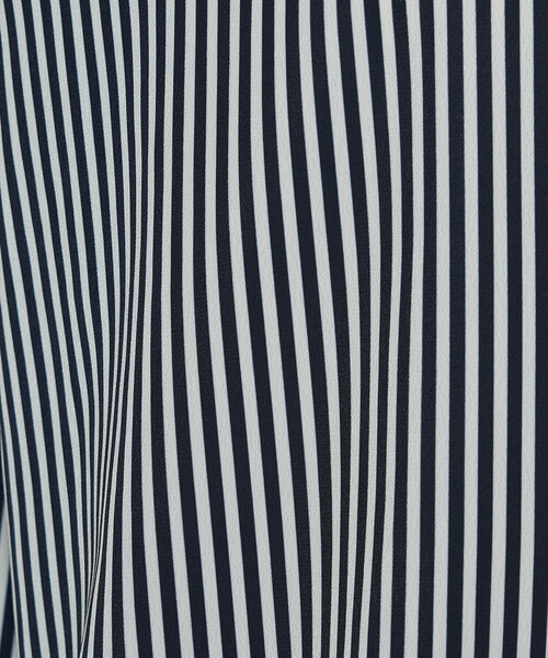 セール】〔 TALLサイズ 〕 デシンストライププリント ボウタイシャツ