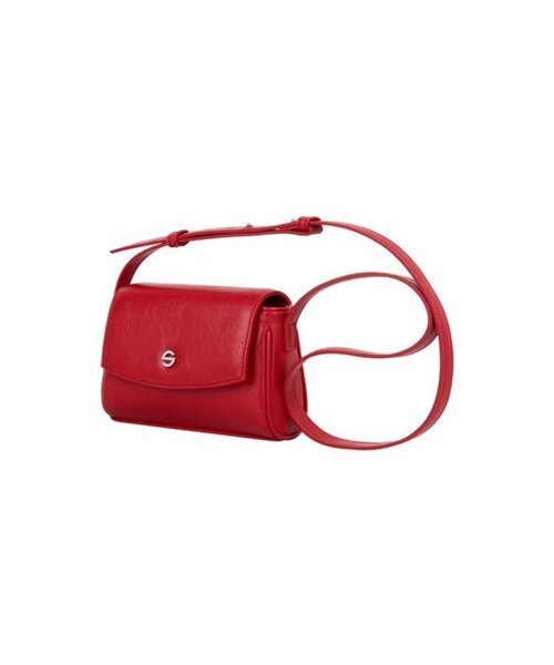 SEMICODE(セミコード)の「capture bag micro - crinkle red(メッセンジャーバッグ・レディース・その他・FREE)」の3枚目の写真