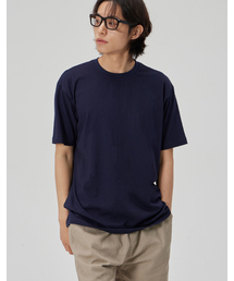 [BASIC]CREW NECK TEE_NAVY