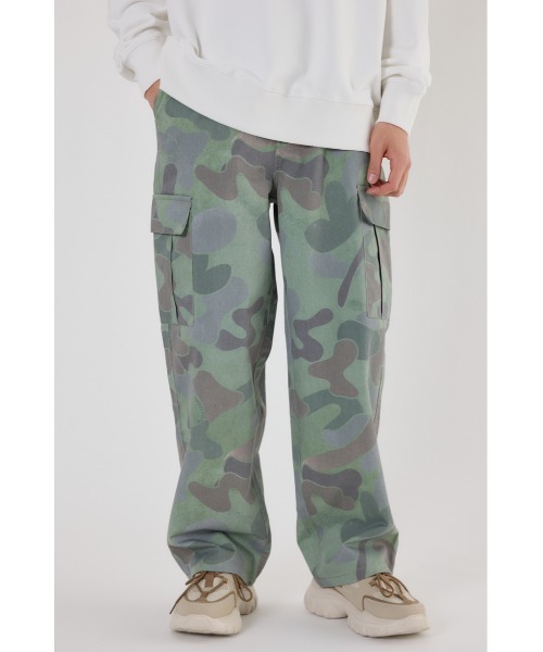 RODEO CROWNS WIDE BOWL（ロデオクラウンズワイドボウル）の「カモフラカーゴパンツ（カーゴパンツ・メンズ・グリーン系その他2/イエロー系その他/グレー系その他・MEDIUM/LARGE）」の15枚目の写真