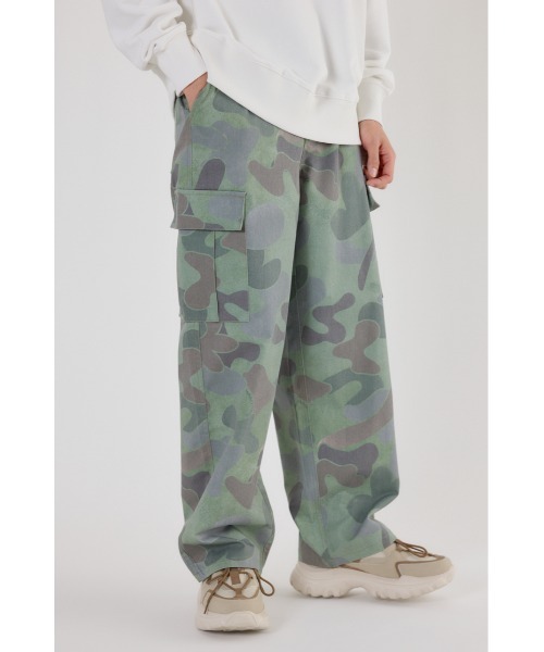 RODEO CROWNS WIDE BOWL（ロデオクラウンズワイドボウル）の「カモフラカーゴパンツ（カーゴパンツ・メンズ・グリーン系その他2/イエロー系その他/グレー系その他・MEDIUM/LARGE）」の16枚目の写真