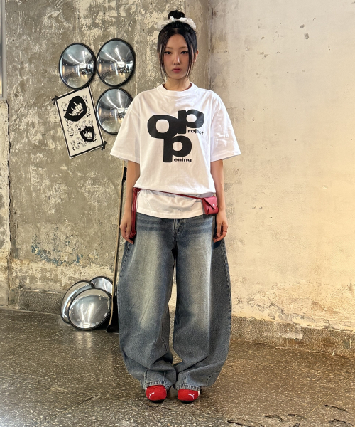 Opening Project（オープニングプロジェクト）の「OPP Logo T Shirt - White（Tシャツ/カットソー・レディース・その他・S/M/L/XL）」の8枚目の写真