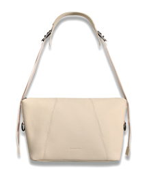 DOFFJASON（ドフジェーソン）の「カウハイドスモールクロスバッグ アイボリー（メッセンジャーバッグ）」