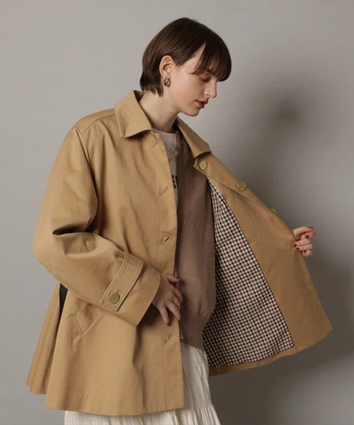 CADUNE（カデュネ）の「ドロストマウンテンブルゾン（ダウンジャケット/コート・レディース・ネイビー/キャメル・38/36）」の3枚目の写真