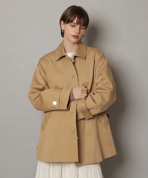 CADUNE（カデュネ）の「ドロストマウンテンブルゾン（ダウンジャケット/コート・レディース・ネイビー/キャメル・38/36）」の5枚目の写真