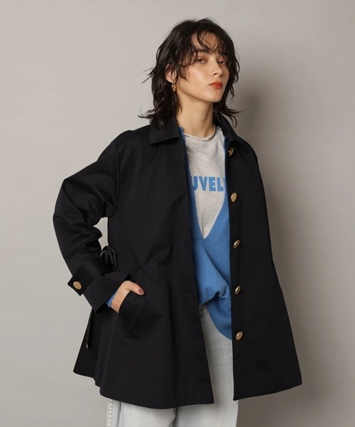 CADUNE（カデュネ）の「ドロストマウンテンブルゾン（ダウンジャケット/コート・レディース・ネイビー/キャメル・38/36）」の14枚目の写真