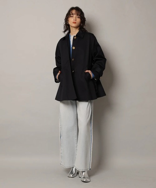 CADUNE（カデュネ）の「ドロストマウンテンブルゾン（ダウンジャケット/コート・レディース・ネイビー/キャメル・38/36）」の17枚目の写真