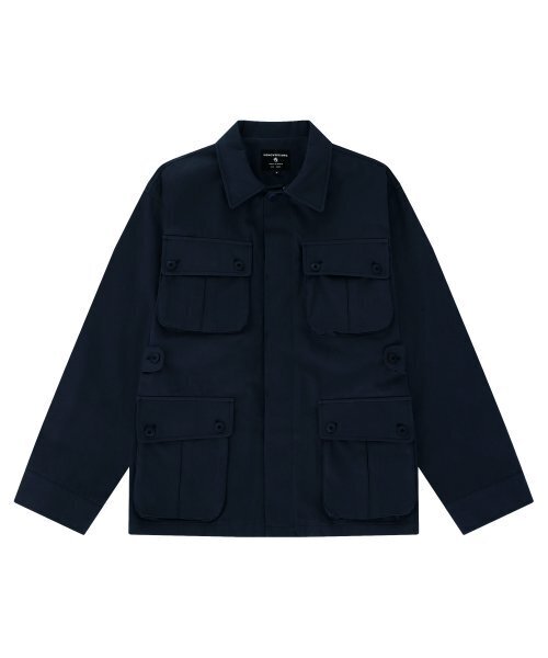 HONGWOOSUNG(ホンウソン)の「FATIGUE JACKET_NAVY(その他アウター・メンズ・その他・S)」の1枚目の写真