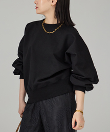 VERMEIL par iena | 《WEB限定》シルケットコットンスウェット(Tシャツ/カットソー)