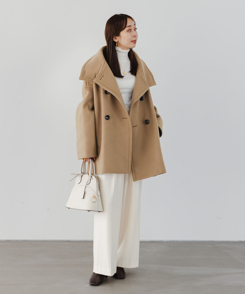 セール】《追加》スタンドカラーオーバーコート（その他アウター