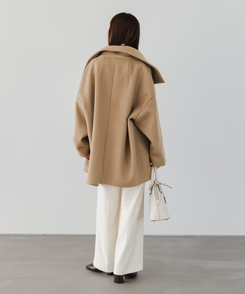 セール】《追加》スタンドカラーオーバーコート（その他アウター