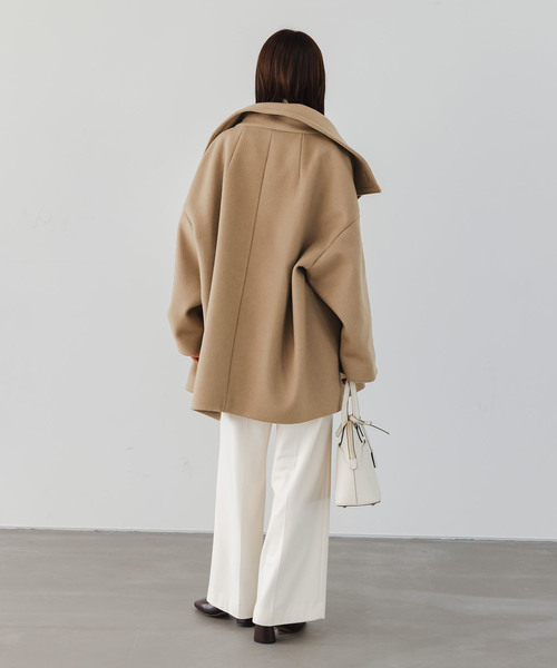 セール】《追加》スタンドカラーオーバーコート（その他アウター