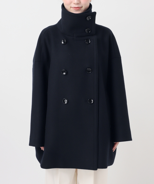 セール】《追加》スタンドカラーオーバーコート（その他アウター