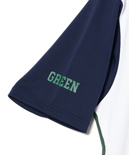 BEAMS GOLF(ビームスゴルフ)の「ORANGE LABEL / クレイジーパターン モックネックシャツ(吸水速乾・UVカット)(シャツ/ブラウス・メンズ・ホワイト/ネイビー・S/XL/M)」の17枚目の写真