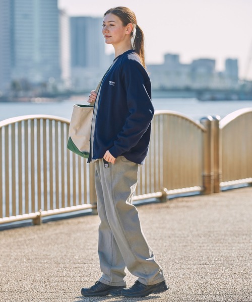 THE CRAFT CREW PRODUCTS（ザクラフトクループロダクツ）の「【UNNOTICEシリーズ】ドライワッフル リラックスフィット ラグランスリーブ カーディガン / 抗菌防臭・UVカット・マシンウォッシャブル【THE CRAFT CREW PRODUCTS】（カーディガン/ボレロ・メンズ・ブラック/グレイッシュベージュ/アッシュグレー/ダークブラウン/ダークネイビー/チャコール・S/M/L）」の20枚目の写真