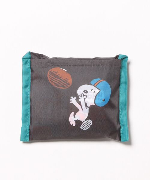 PEANUTS(ピーナッツ)の「【 PEANUTS 】 スヌーピー ミニくるくるショッピングバッグA 26S1(エコバッグ/サブバッグ・レディース・オフホワイト/ライトブルー/カラフル・FREE)」の12枚目の写真