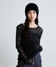 JEANASIS | 2WAYスリットレースLS TEE/652649(Tシャツ/カットソー)