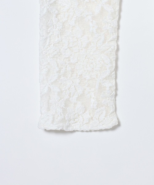 JEANASIS(ジーナシス)の「2WAYスリットレースLS TEE/652649(Tシャツ/カットソー・レディース・ブラック/ホワイト・FREE)」の14枚目の写真