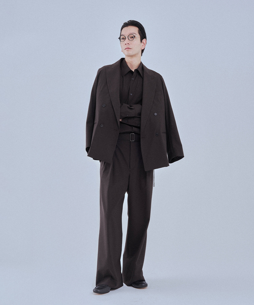 EDIFICE(エディフィス)の「2WAY トロピカル ウール ジャケット(テーラードジャケット・メンズ・ブラウン/ベージュ・SMALL/MEDIUM/LARGE)」の16枚目の写真