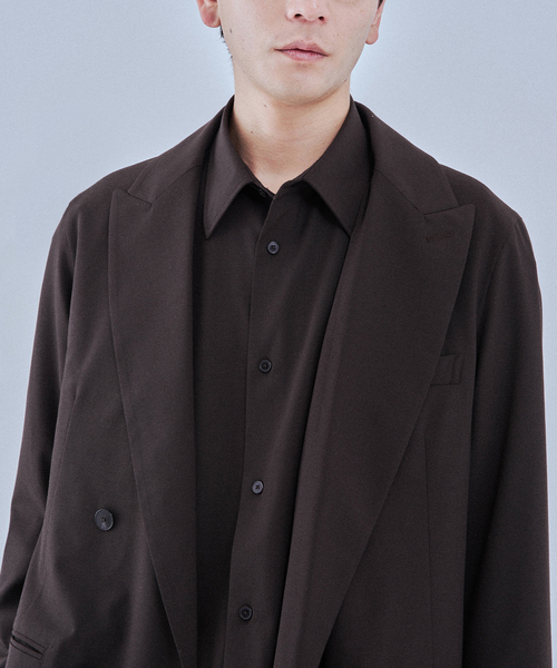 EDIFICE(エディフィス)の「2WAY トロピカル ウール ジャケット(テーラードジャケット・メンズ・ブラウン/ベージュ・SMALL/MEDIUM/LARGE)」の22枚目の写真