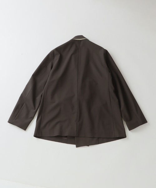 EDIFICE(エディフィス)の「2WAY トロピカル ウール ジャケット(テーラードジャケット・メンズ・ブラウン/ベージュ・SMALL/MEDIUM/LARGE)」の8枚目の写真