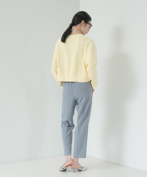 GALLEST(ギャレスト)の「Comfy SET UP|イージーテーパードパンツ【セットアップ対応/通勤/カセット服/接触冷感/UVカット】(その他パンツ・レディース・ブラック/ダークグレー/キャメル/ライトブルー・40/38/36/34)」の22枚目の写真
