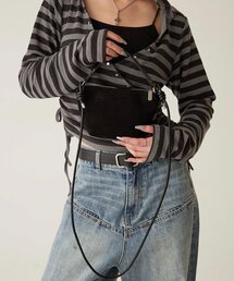 WHO'S WHO gallery | 【WEB限定】２WAYスウェードバッグ(ショルダーバッグ)