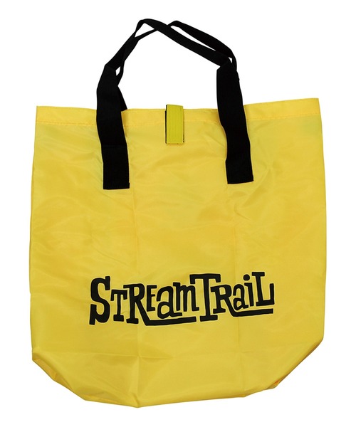 STREAM TRAIL（ストリームトレイル）の「ECO BAG B　エコバッグ B（エコバッグ/サブバッグ・メンズ・ネイビー/イエロー/オリーブドラブ/ブラック・FREE）」の4枚目の写真