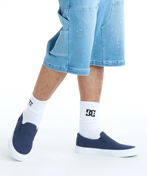 DC SHOES（ディーシーシューズ）の「DC SHOES メンズ VARIAL SLIP-ON フットウェア スニーカー 【2026年春夏モデル】/ユニセックススリッポン（スリッポン・メンズ・ネイビー/グレー/ブラック・23cm/24cm/25cm/25.5cm/26cm/26.5cm/27cm/27.5cm/28cm/28.5cm/29cm/30cm/23.5cm/24.5cm）」の3枚目の写真