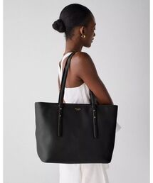 kate spade トートバッグ A4 エンボス ビジネス 黒 ブラック ケイトスペードニューヨーク kate spade new york バッグ （ブラック