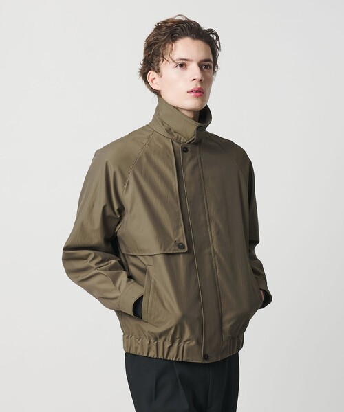 BEAUTY&YOUTH UNITED ARROWS（ビューティーアンドユースユナイテッドアローズ）の「Veldam ギャバ ショート ジャケット（ブルゾン・メンズ・ブラック/オリーブ・S/M/L/XL）」の9枚目の写真