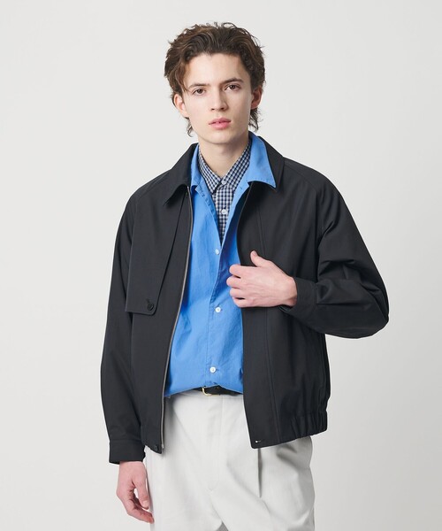 BEAUTY&YOUTH UNITED ARROWS（ビューティーアンドユースユナイテッドアローズ）の「Veldam ギャバ ショート ジャケット（ブルゾン・メンズ・ブラック/オリーブ・S/M/L/XL）」の10枚目の写真